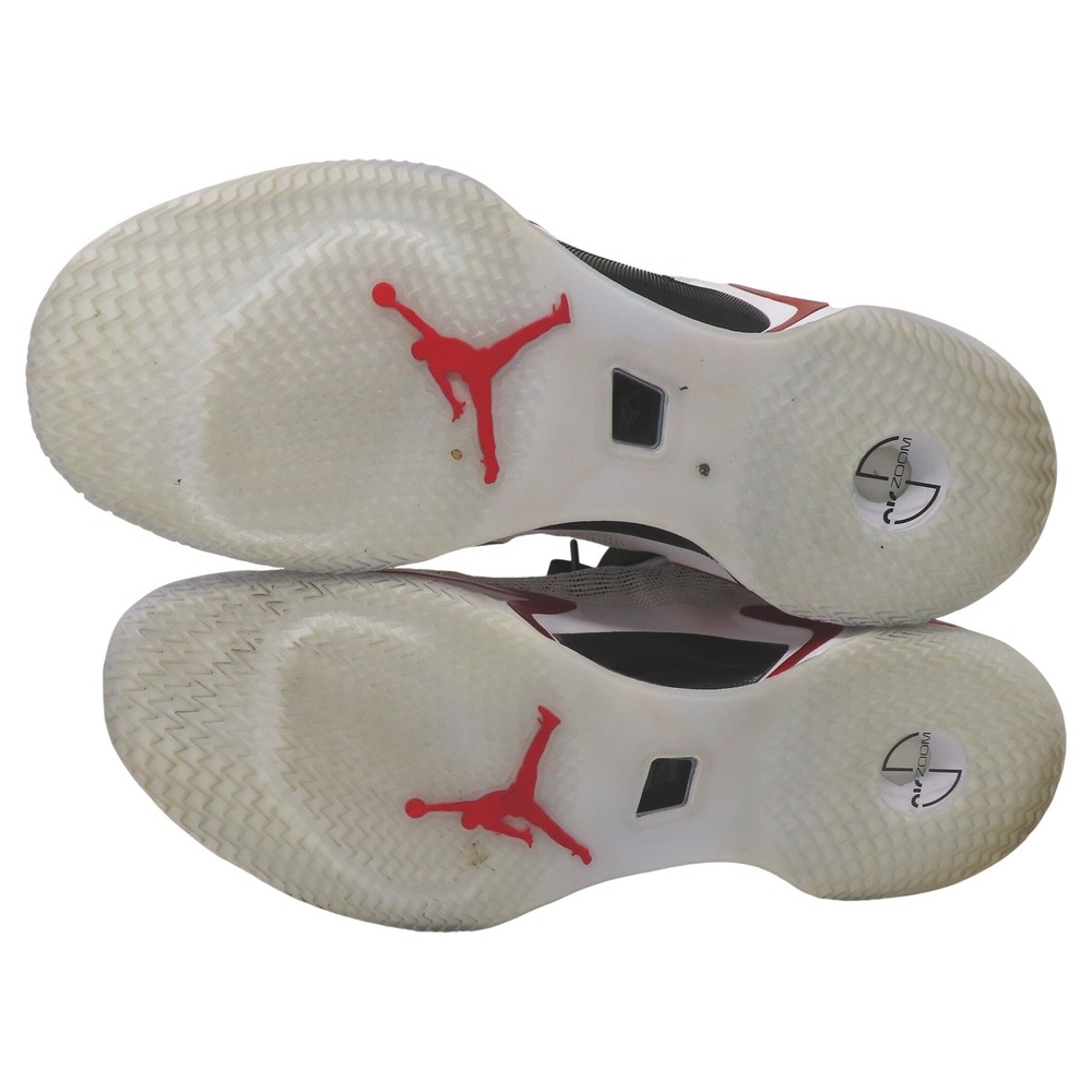 Nike Air Jordan 36 Psychic Energy Black White Red Mens Size 16 CZ2650-100 - Picture 8 of 16